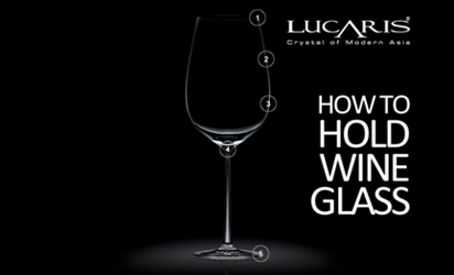 How to Hold Wine Glass