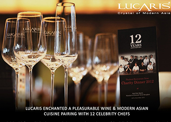 LUCARIS with 12 Celebrity Chef Dinner