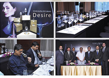 Desire Collection the Wine Glass Innovation First Introduced in Delhi