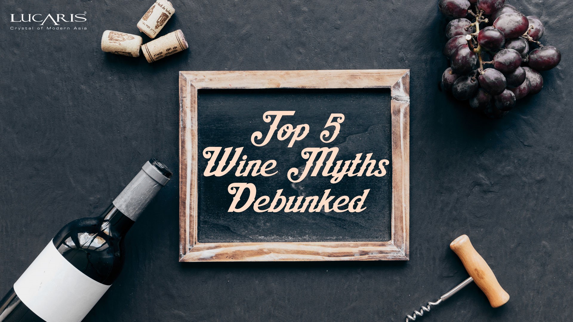 Top 5 Wine Myths debunked!