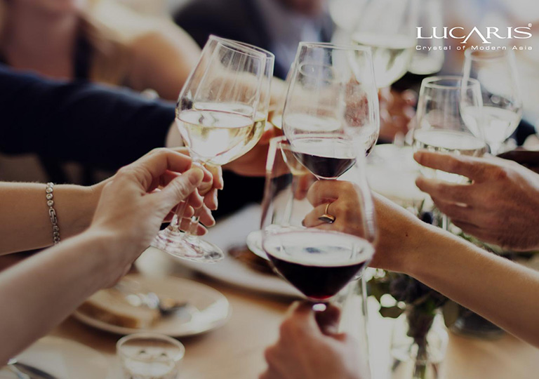 Lucaris Crystal Wine Glassware