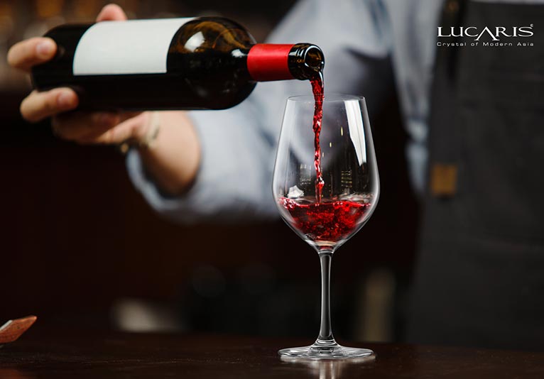 Lucaris Crystal Wine Glassware