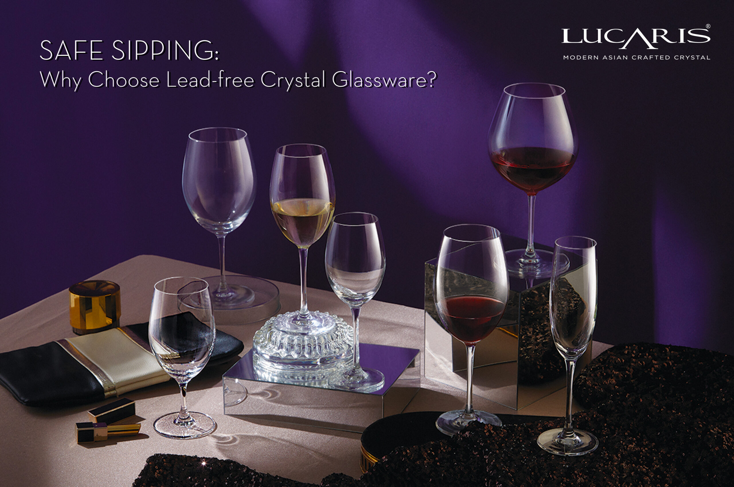 Safe Sipping: Why Choose Lead-free Crystal Glassware?